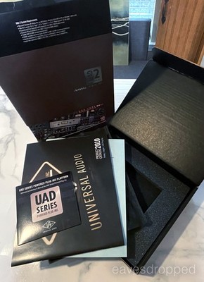 BOX ONLY - Universal Audio Duo Core UAD-2 PCIe Accelerator Card - PACKAGING ONLY