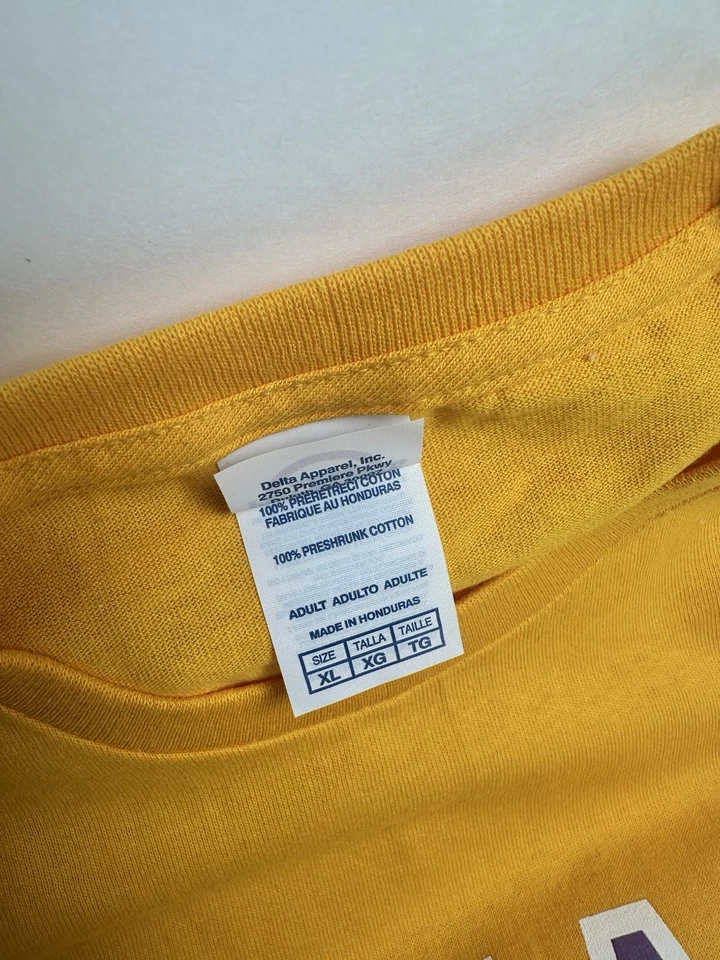 2020 Kobe Bryant 8 / 24 Lakers Tribute Game Memorial Shirt Sz XL Drawstring Bag - Image 4 of 4