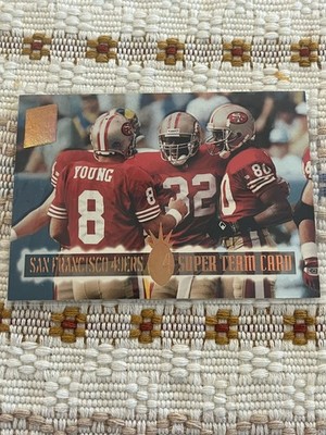 1994 Stadium Club Members Only Super Team San Francisco 49ers JERRY RICE YOUNG