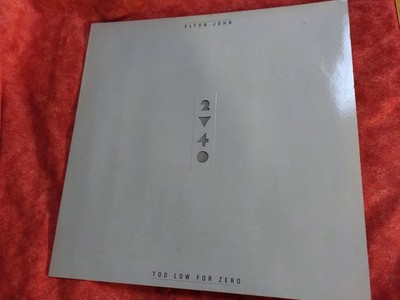 Elton John - Too Low For Zero, 12'' Vinyl LP, Phonogram Hamburg West Germany.