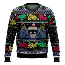 Batman Christmas Ugly Sweater