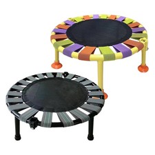 17'' Mini Folding Jumping Bed Silent Mini Trampoline for Birthday Gifts Home Toy