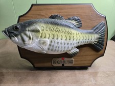 Big Mouth Billy Bass 1999 Gemmy Working Sings Take Me To The River/ Don't Worry