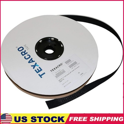 #ad Heavy Duty Nylon Hook amp; Loop Fastener 25 yd Pressure Sensitive Adhesive New $42.22