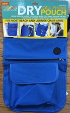 NEW! Copa Dry Cell Phone Pouch Pockets for Beach Lounge Chairs Sun Vacation