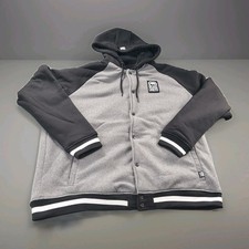 Ecko Unltd. Baseball Sherpa Varsity Jacket Gr...