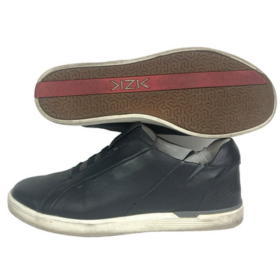 Kizik F.A.S.T. New York Men's Sz 11(M) Black Leather Hands-Free/Slip-On 100117