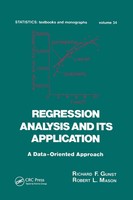 Regression Analysis And Its Application A Data-Oriented Approach Gunst (U. A.)