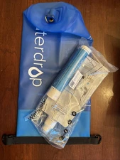 WATERDROP WATER FILTER STRAW W/ Gravity Water  Bag & Pouch Filtration System