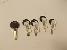 Lot of 5  HyKo Plastic Head Key Blank MZ16P 