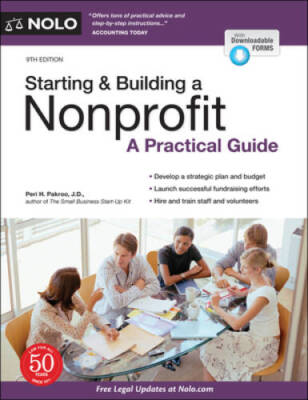 Starting  Building a Nonprofit: A Practical Guide - Paperback - GOOD