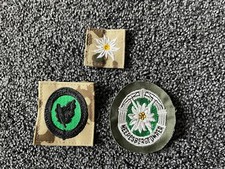 Bundeswehr Sammlung Abzeichen,3er-Set "Edelweiss/Heeresbergführer-Einzelkämpfer"