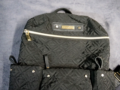 backpack small or compact or mini Leather fab-starpoint The gold buckles accent Size:L:8.5