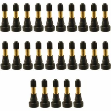 25pcs TR-600HP Snap-In Tire Valve Stems High Pressure 1-1/4" Kit Universal