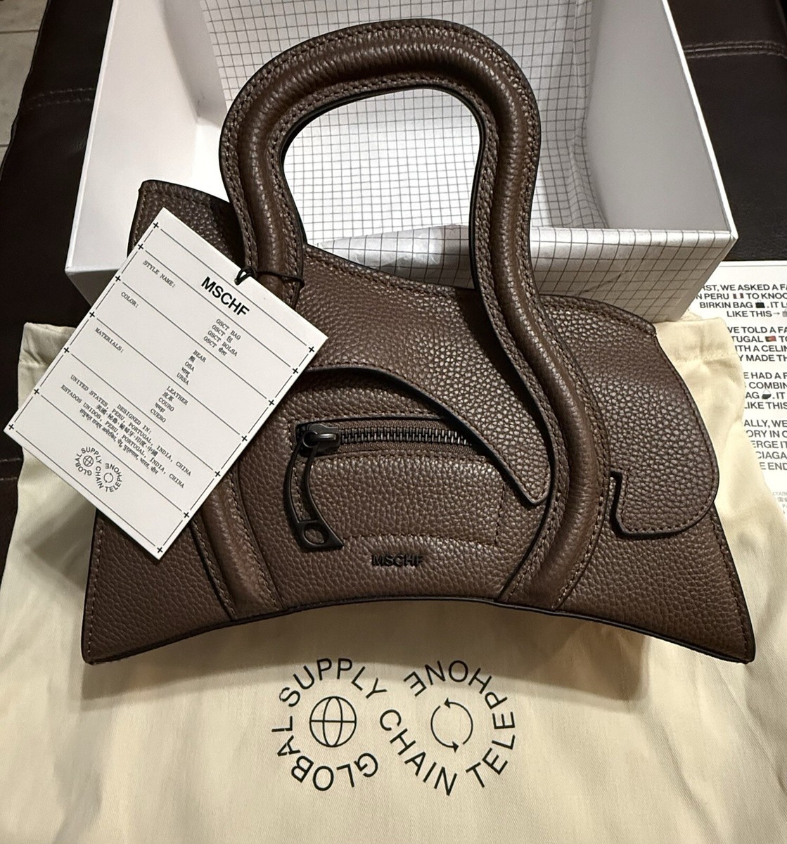 MSCHF Global Supply Chain Telephone Handbag GSCT ~ Bear ~ NWT