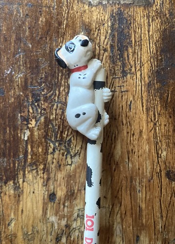 Vtg 1980s 101 Dalmations "PATCH" Dog RARE Disney Movie Pencil Topper HTF 90s!