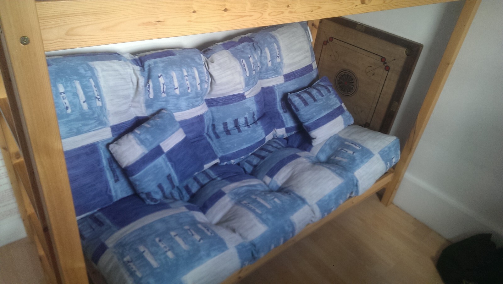 Excellent triple sleeper wooden sofa bunk bed. London E1 eBay