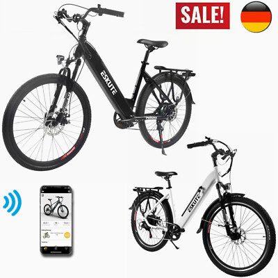 27.5 zoll 500W Elektrofahrrad E-Bike & Bafang Motor 48V 15AH Akku Shimano 7Speed