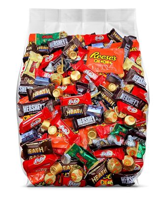 hershey assorted chocolate candy variety pack  5lb bulk candy mix  bulk