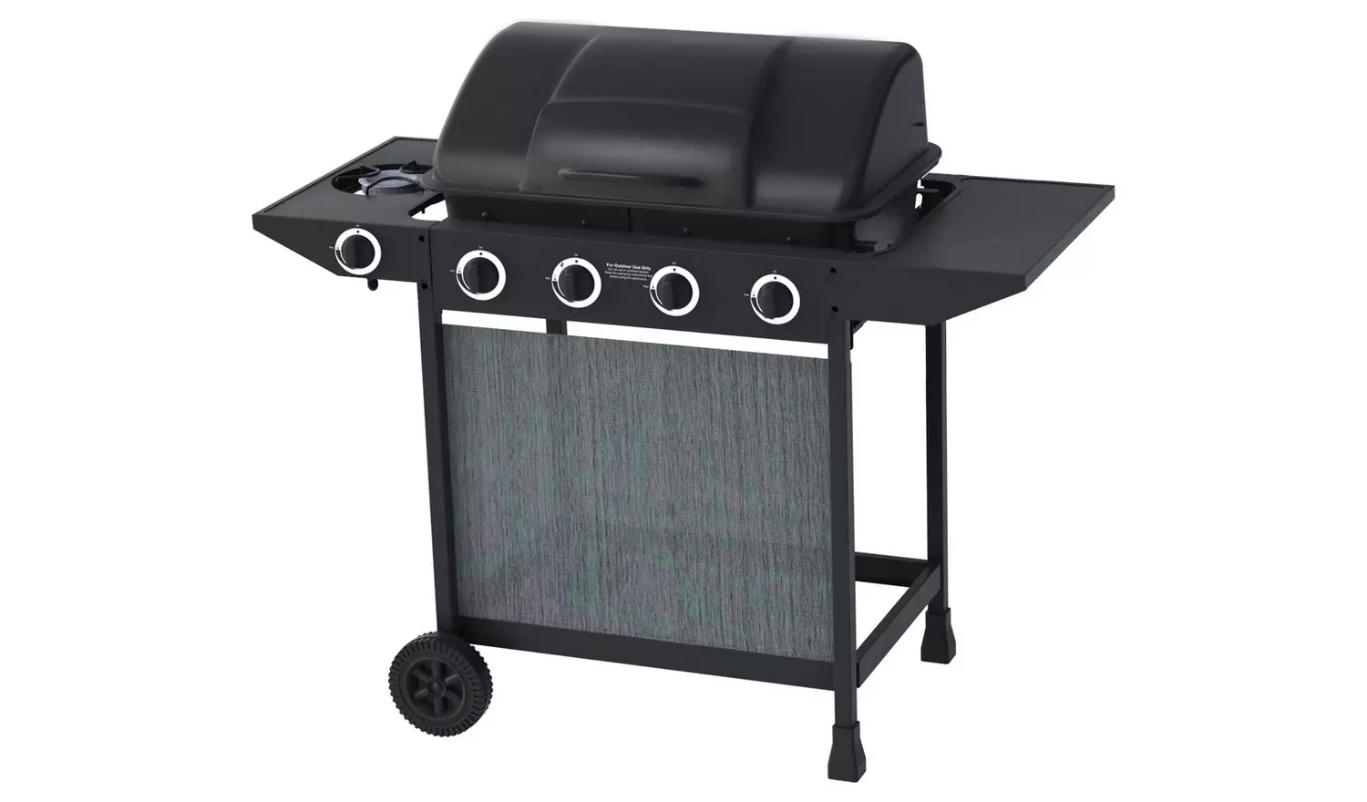 Argos Home 4 Burner with Side Burner Gas BBQ FREE Delivery eBay