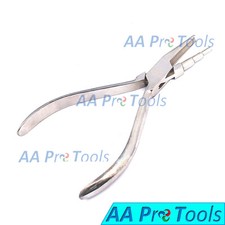 3-Step Wire Bending Looping Wrapping Pliers Stainless Steel Three Step Nose