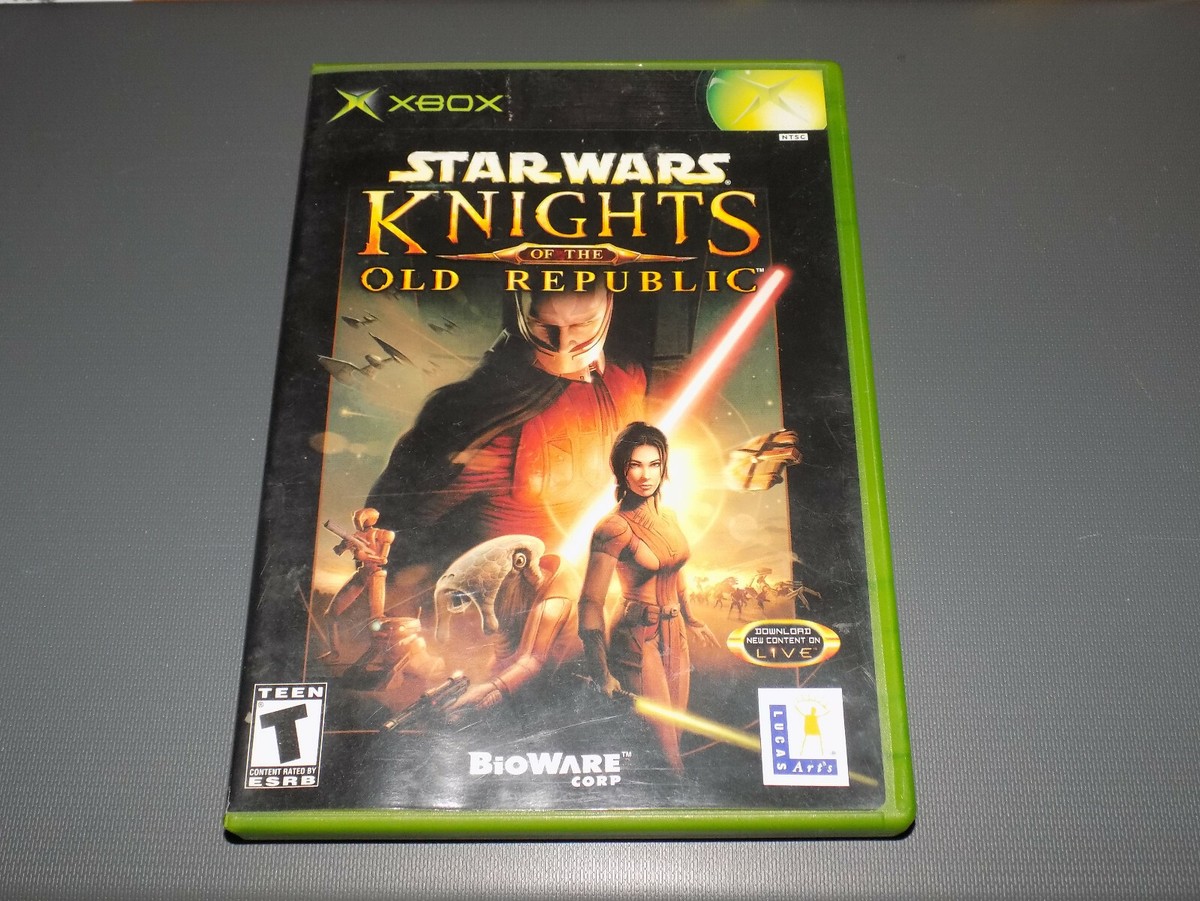 STAR WARS KNIGHT OF THE OLD REPUBLIC Original XBOX Classic Jedi Knight Game