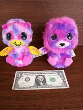 Lot of 2 Hatchimals Hatchibabies 6" Interactive Electronic Toy