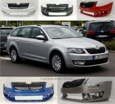 STOßSTANGE VORNE mit Grill LACKIERT IN WUNSCHFARBE NEU für Skoda Octavia 3 13-17