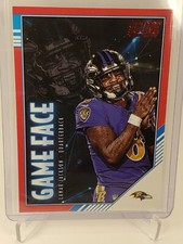 🏈 2020 Score Game Face Red #GF-LJ Lamar Jackson Baltimore Ravens 🏈
