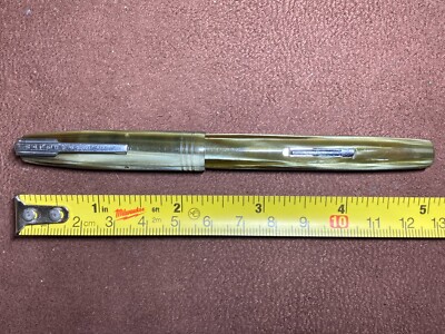 WATERMAN LEVER FILL GREY MARBLE FOUNTAIN PEN