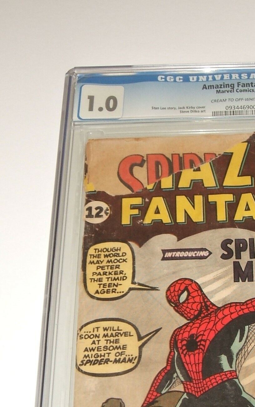 A amazing fantasy #15 Spider-Man game, so basically it's a game of the  classic amazing fantasy 15 Spider-Man story along with a few stories from  the Og TAS comics that came after