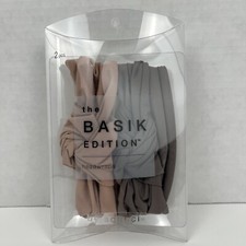 Scunci Soft Knot Headwraps Neutral 2 Count The Basik Edition Mauve Dark Tan