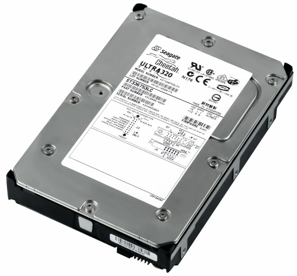 Hard Drive Seagate Cheetah ST336753LC 36GB 15000U/Min 8MB SCSI 80-PIN 3.5'' - Image 2 of 3