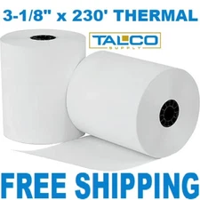 (20) STAR MICRONICS (3-1/8" x 230') THERMAL PAPER ROLLS  ~FAST FREE SHIPPING~
