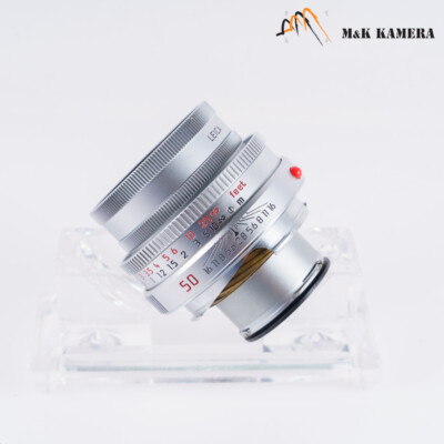 Leica Elmar M 50mm/F2.8 Ver.I Silver Lens Yr.1994 Germany #10145