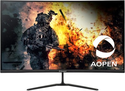 AOPEN by Acer 32HC5QR S3biipx 31.5'' Full HD 1920 x 1080 16:9 Curved Monitor NEW