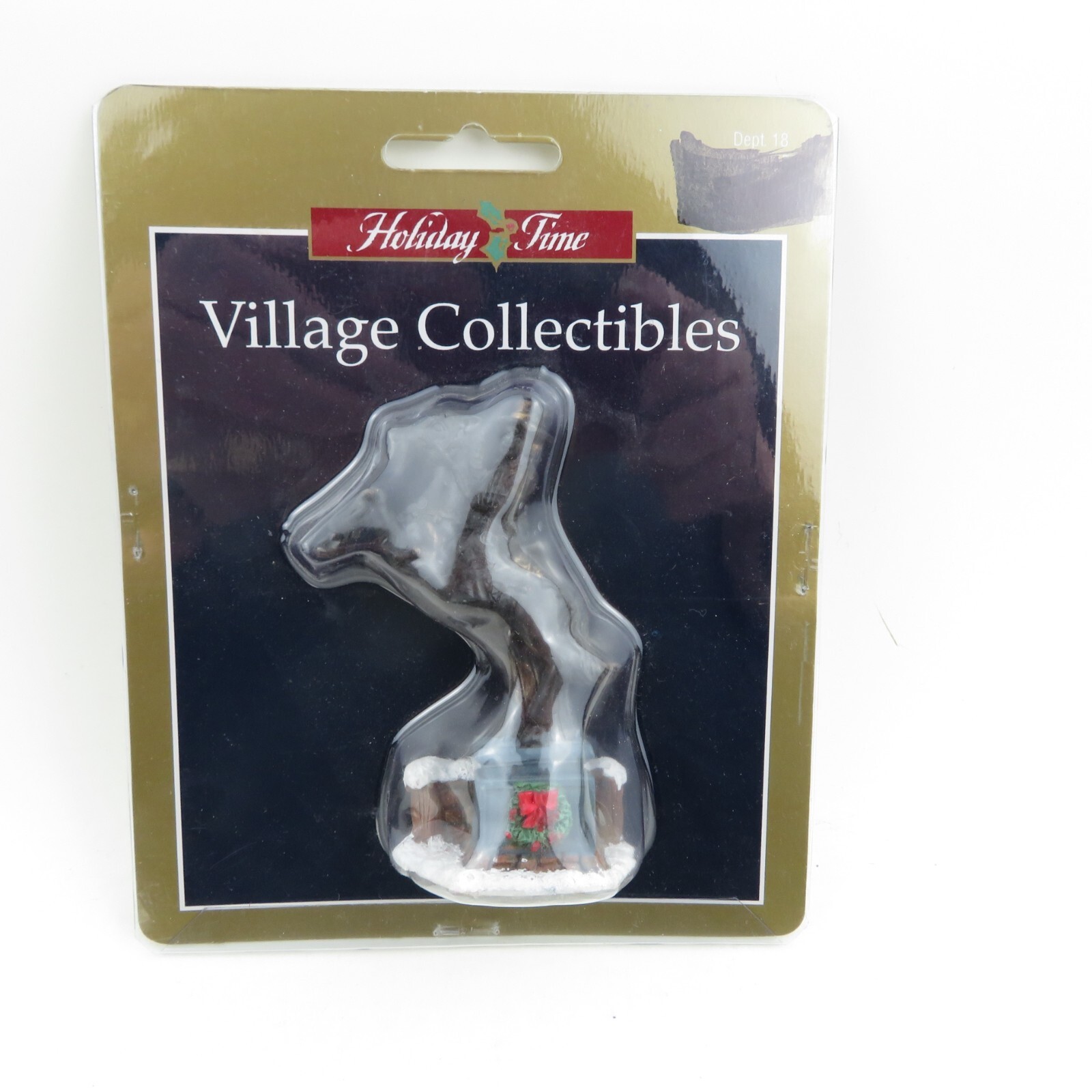Holiday Time Christmas Village Accessory Collectible - TOWN SQUARE STATUE - NIP