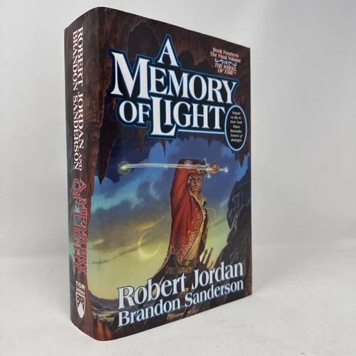 Robert Jordan, Brandon Sanderson A MEMORY OF LIGHT (Wheel of Time #14) 1st prt 