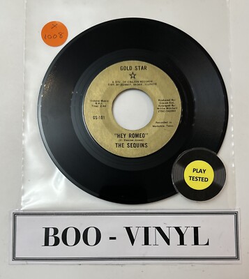 The Sequins - Hey Romeo 7  Northern Soul / Funk Soul Vinyl Record EX