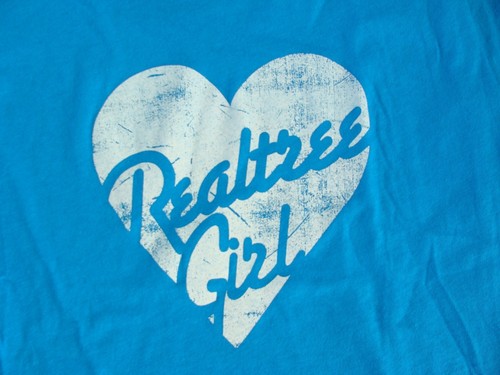 Realtree Real Tree RG Top Shirt Girls Girl Size Youth XL Large NWT NEW Blue - Picture 2 of 3