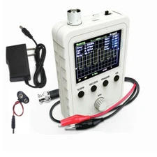 New Assembled DSO150 Digital Oscilloscope 2.4 inch LCD Display with Clip + Power