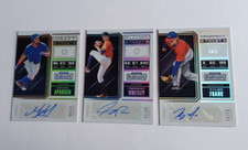 2018 Panini Contenders Draft Autographs, #8 (32/99), #23 (4/15),  #56 (83/99)