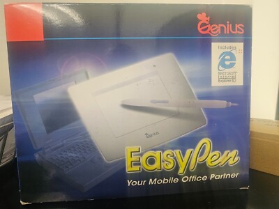 Genius EasyPen Serial Pen Tablet for Windows PCs - Brand New 