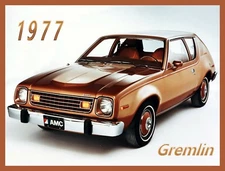 1977 AMC Gremlin, Toolbox / Locker / Refrigerator Magnet Magnet, TOP QUALITY