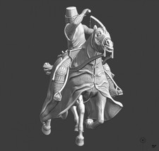 Northern Crusades Miniatures Medieval Crusader Knight fighting w mace 28 32 54mm