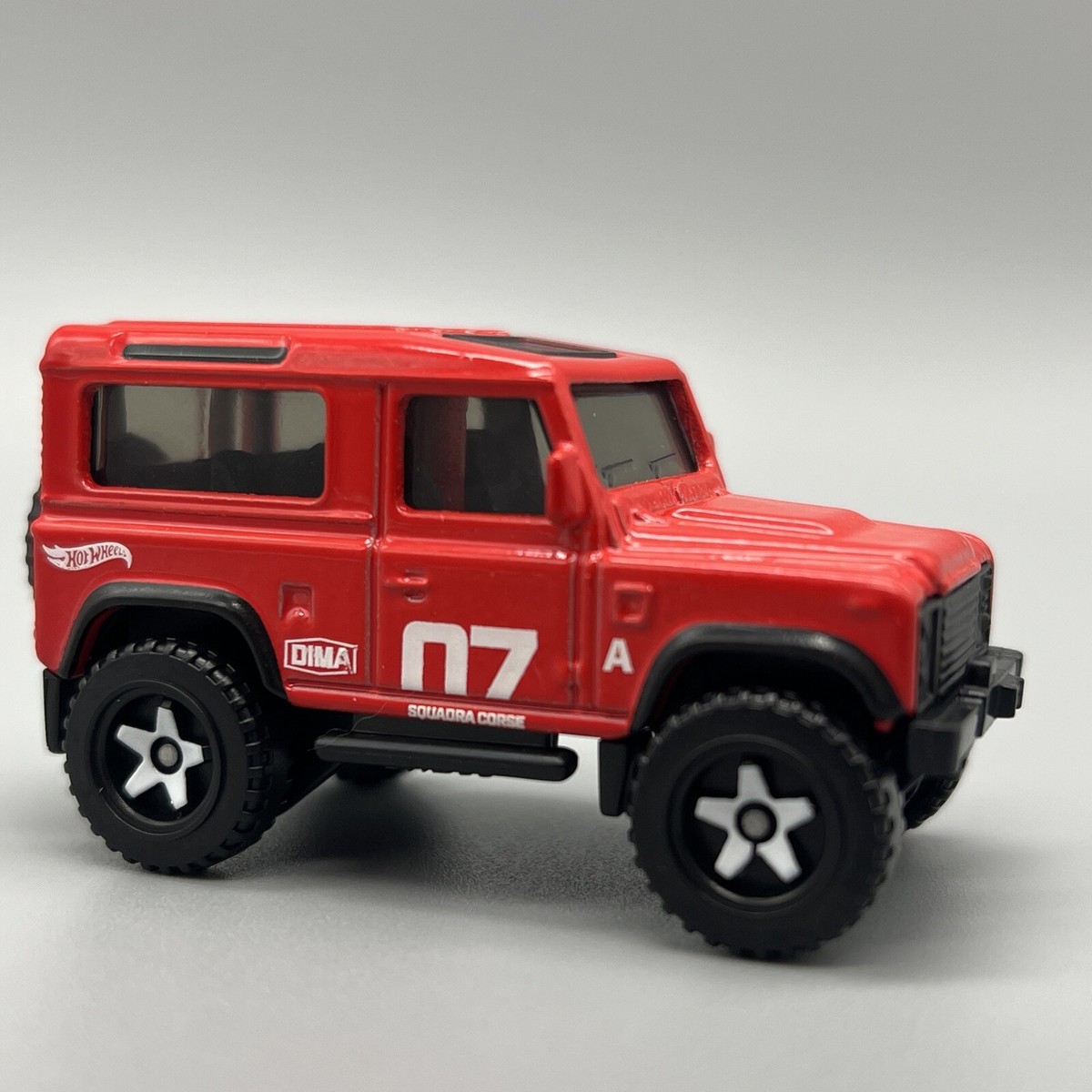 Hot Wheels Loose Land Rover Defender 90 Red Factory Fresh Free