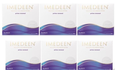 6 x Imedeen Prime Renewal 720 tabs, 6 months supply age 50+, expiry date 07/2028