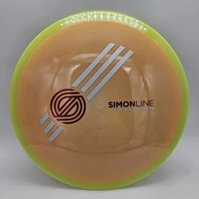 Axiom Discs Simon Line First Run Prototype Simon Lizotte Time Lapse Peach/Green 