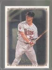 2008 Upper Deck Masterpieces - Justin Morneau #51 - Minnesota Twins