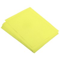 "Bunt Tonkarton Fluoreszierendes Gelb 25 BläTter 16,5 Pfund 11,7 X 8,3\""